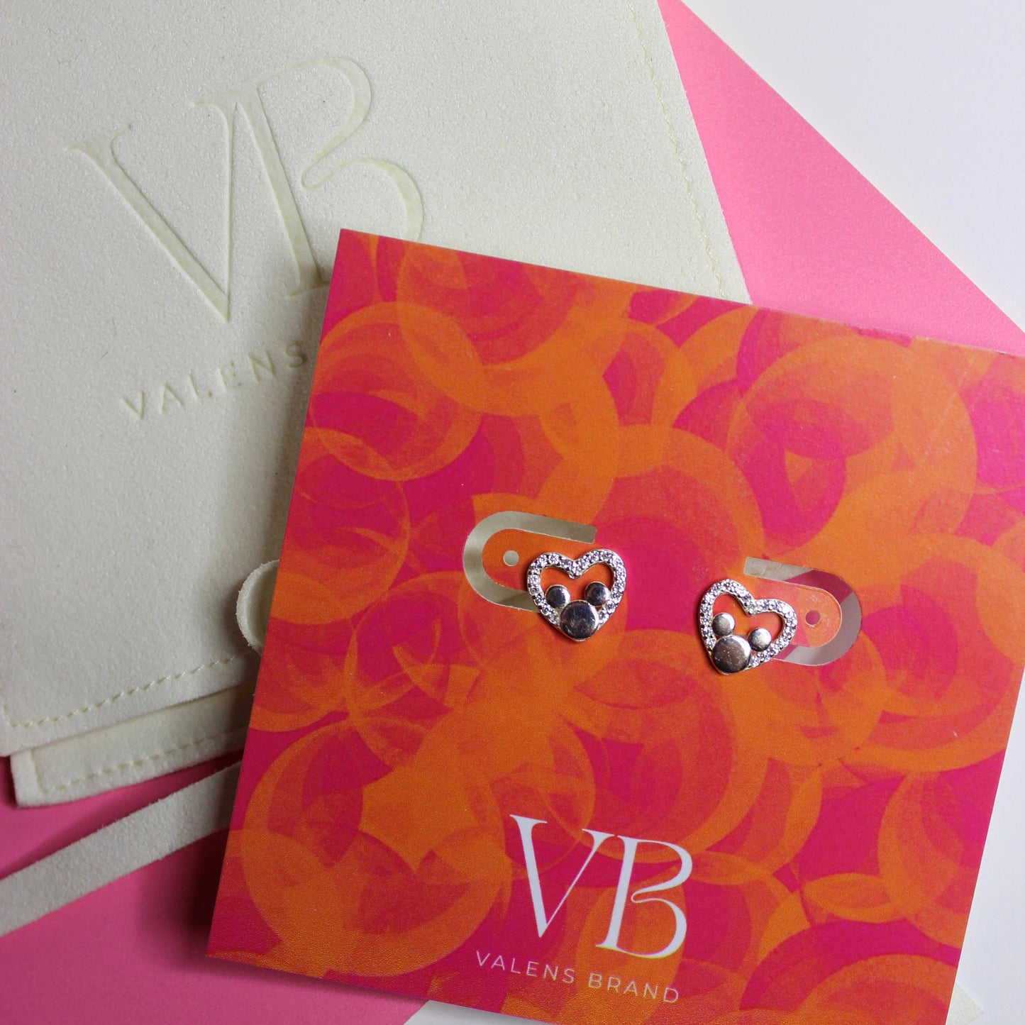 Aros corazón Minnie