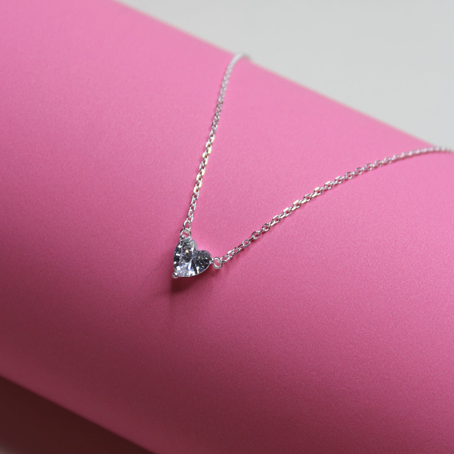 Collar corazón luz
