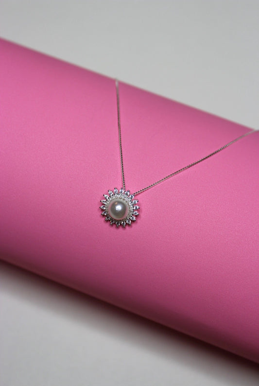 Collar sol de perla
