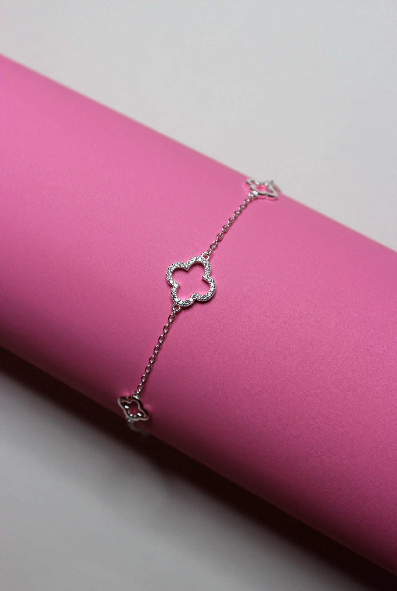 Pulsera Flor Brillante