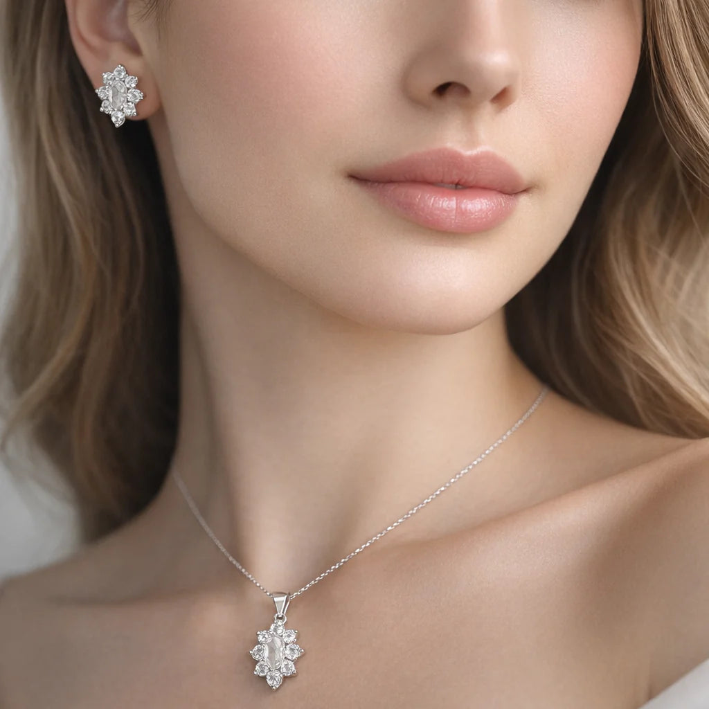 Conjunto flor de luz