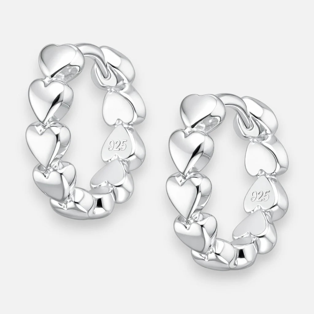 Aros Argolla Corazones