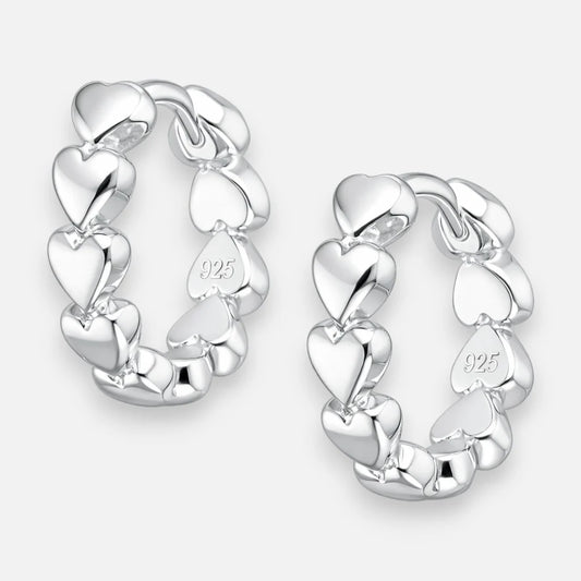 Aros Argolla Corazones