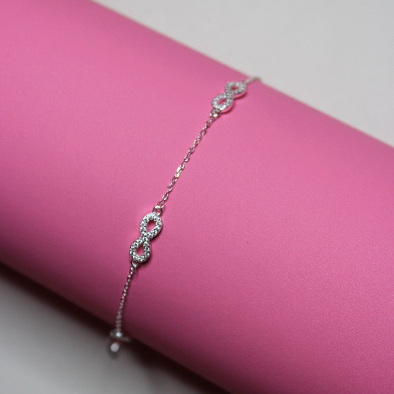 Pulsera infinito circones